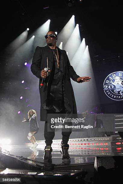 Puff Daddy performs onstage at 2016 ESSENCE Festival Presented by Coca Cola at the Louisiana Superdome on July 3, 2016 in New Orleans, Louisiana.