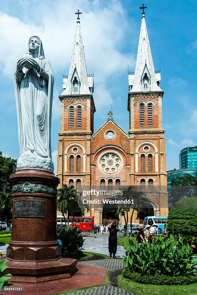 Vietnam, Ho Chi Minh City, Notre Dame church