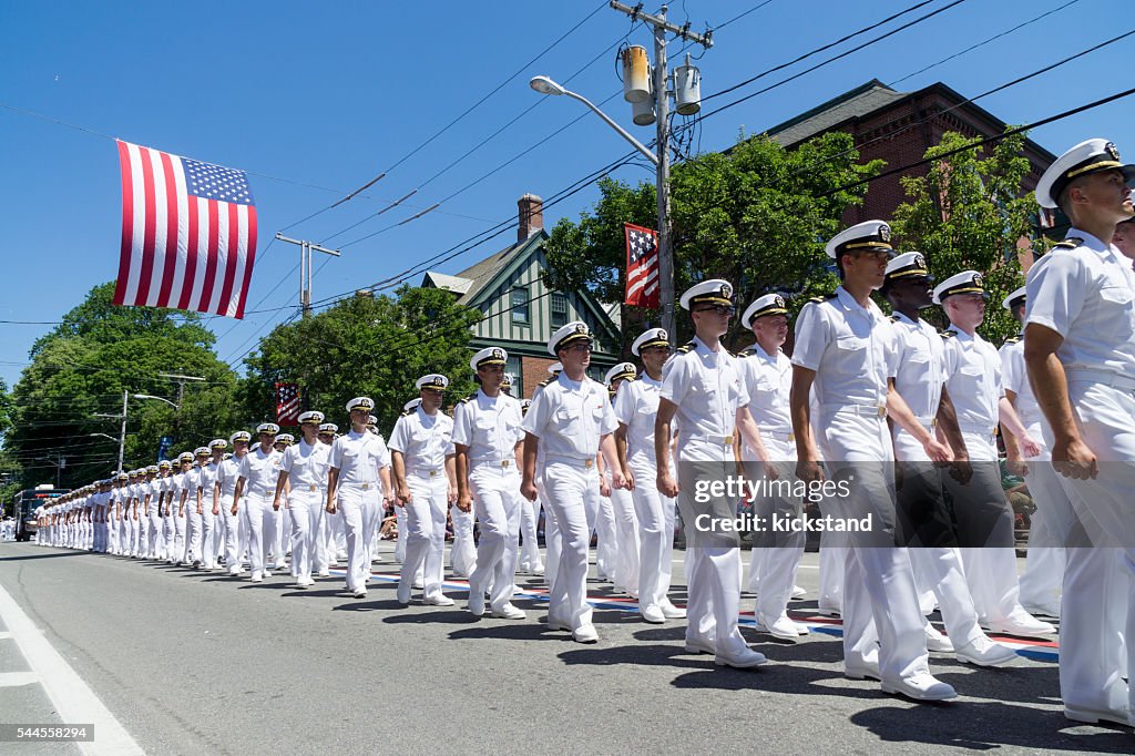 Bristol Rhode Island, la Parade du 4 juillet