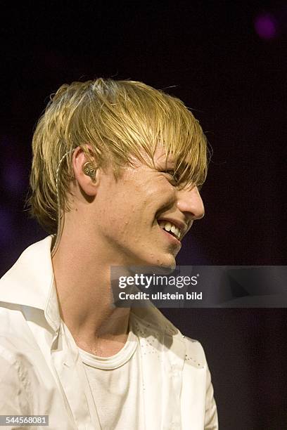Musikgruppe, Popmusik, D/USA - Sänger Richie Stringini - Auftritt in der Columbiahalle, Berlin