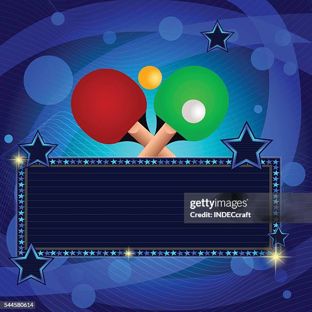 table tennis racket ball with background - games room stock illustrations stock illustrations