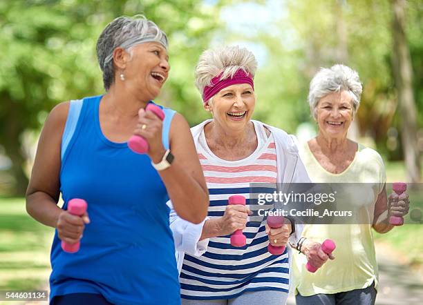 get physical, have fun, feel good - woman normal old diverse stock pictures, royalty-free photos & images