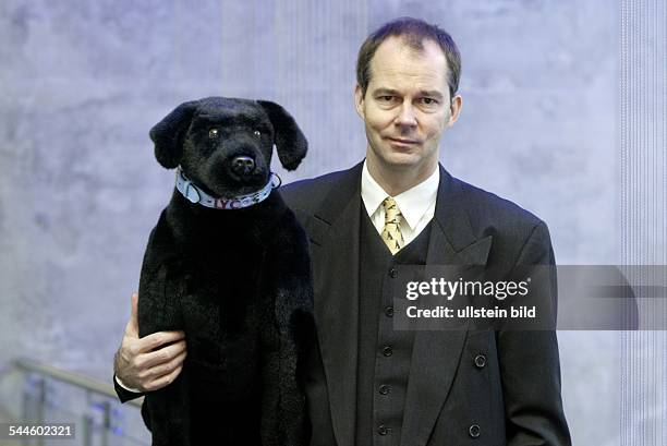 Christoph Mohn - Unternehmer, D - Vorstandsvorsitzender der Lycos Europe N.V. Mit dem Lycos-Hund