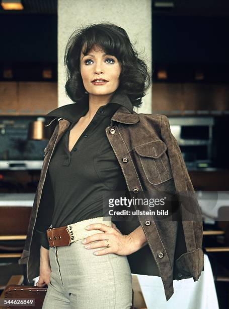 Angelica Domröse, Schauspielerin, DDR - Juli 1974
