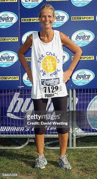 Ulrika Johnsonn takes part in the Hydro Active Womens Challenge, the London leg of the UK's biggest women-only 5km fun run, in Hyde Park on September...