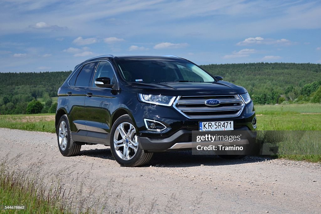 Ford Edge on the road