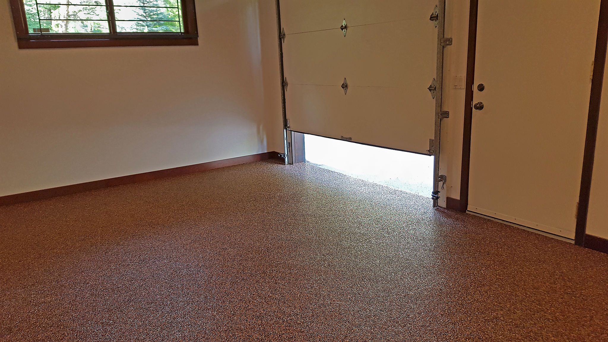 New Epoxy Stone Garage Floor Surface New Epoxy Stone Garage Floor Surface