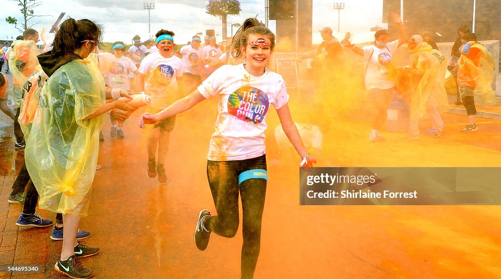 George Color Run 9,000 runners of all ages and abilities take part in The Color Run ...