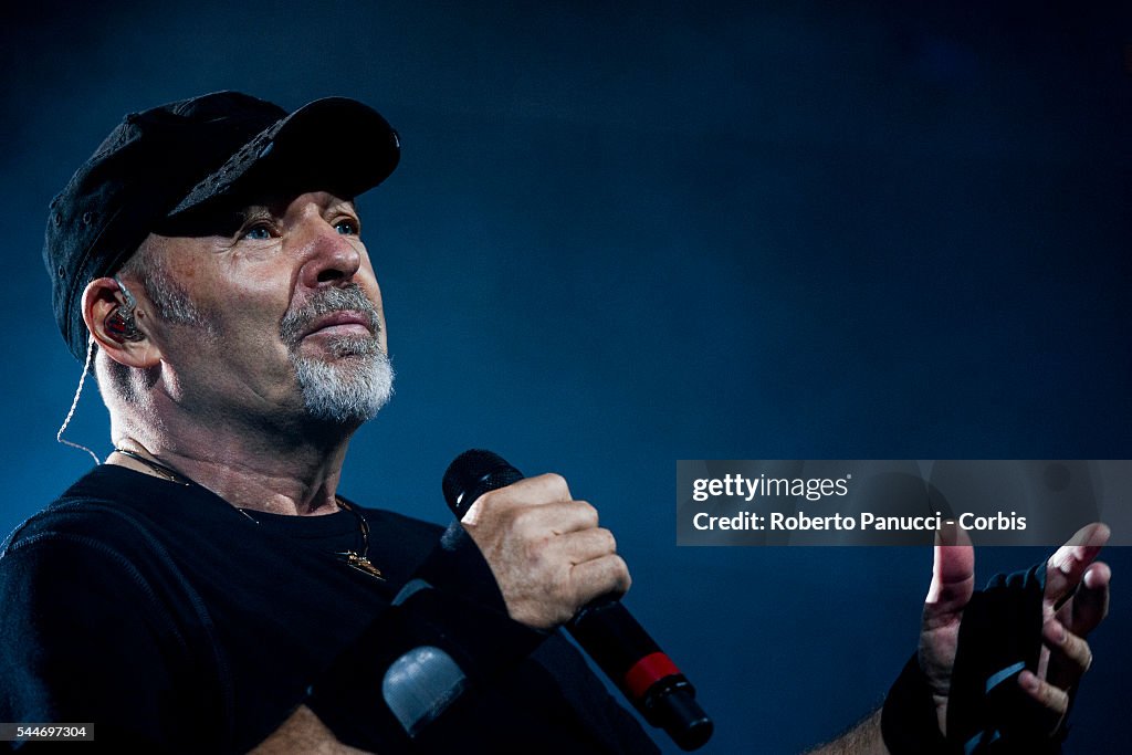 Vasco Rossi Performs At Olympic Stadium