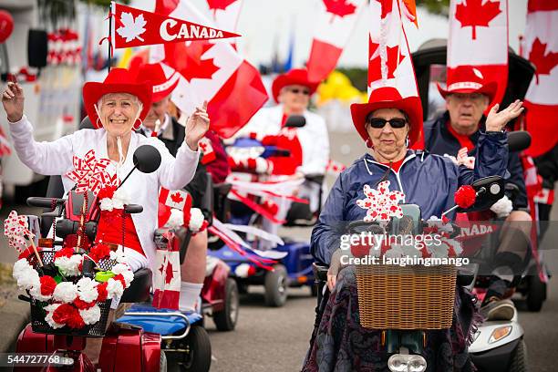 カナダの独立記念日のお祝い - richmond   british columbia ストックフォトと画像