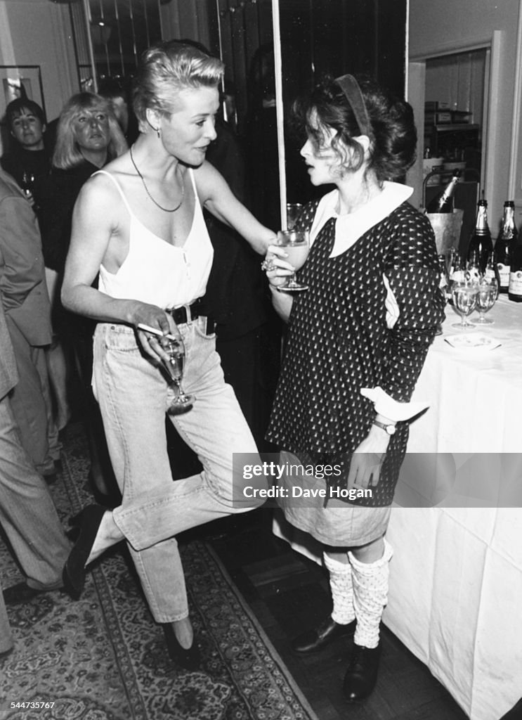 Amanda Donohoe And Helena Bonham-Carter