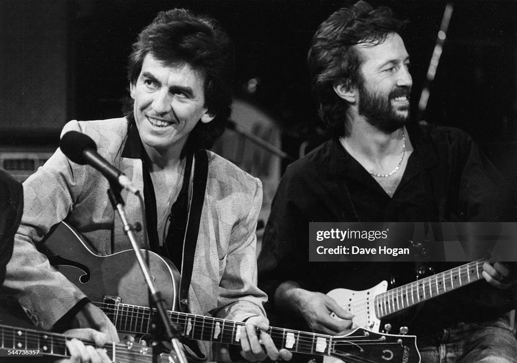 Eric Clapton And George Harrison