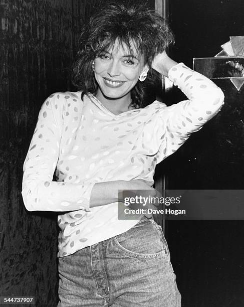 Portrait of actress Lesley-Anne Down, May 23rd 1984.