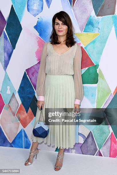 Actress Marina Hands attends the Schiaparelli Haute Couture Fall/Winter 2016-2017 show as part of Paris Fashion Week on July 4, 2016 in Paris, France.