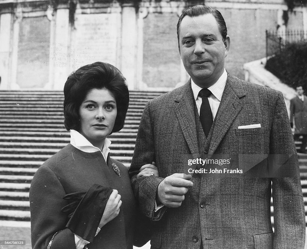 Ednam Lord and Lady Ednam in Rome, November 25th 1961. News Photo - Getty Images