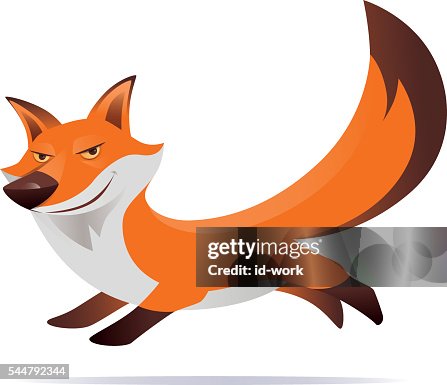Fox running Fox running