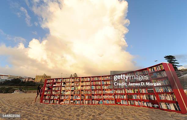 Ikea put the Billy bookcase on Bondi Beach to mark its 30th birthday on January 31, 2010 in Sydney, Australia. To mark the 30th birthday of BILLY,...