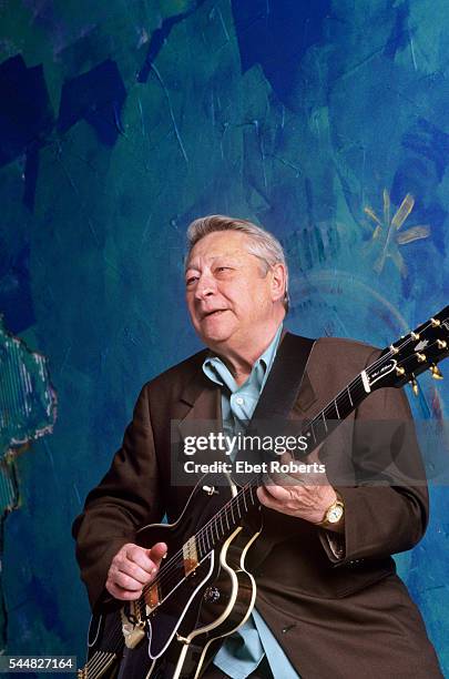 Scotty Moore in Nashville, Tennessee on August 1, 1997.