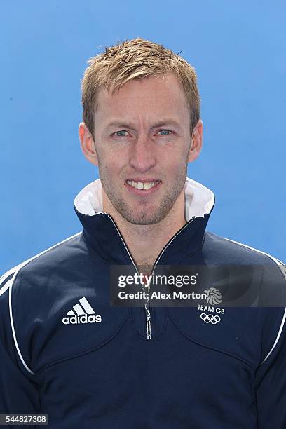 Barry Middleton of Team GB during the Announcement of Hockey Athletes Named in Team GB for the Rio 2016 Olympic Games at the Bisham Abbey National...