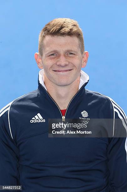 Samuel Ward of Team GB during the Announcement of Hockey Athletes Named in Team GB for the Rio 2016 Olympic Games at the Bisham Abbey National Sports...