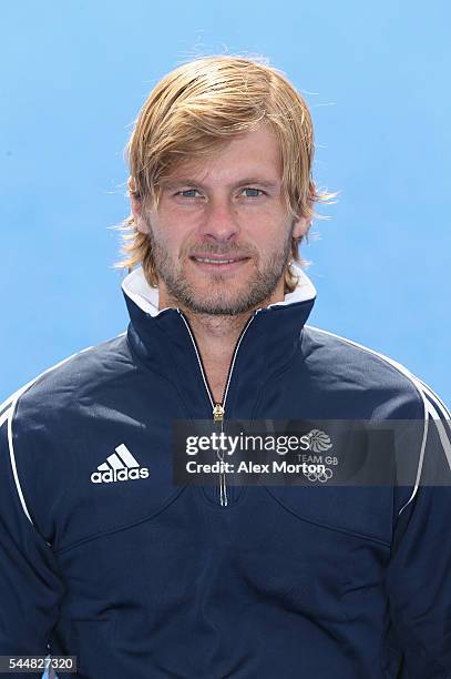 Ashley Jackson of Team GB during the Announcement of Hockey Athletes Named in Team GB for the Rio 2016 Olympic Games at the Bisham Abbey National...