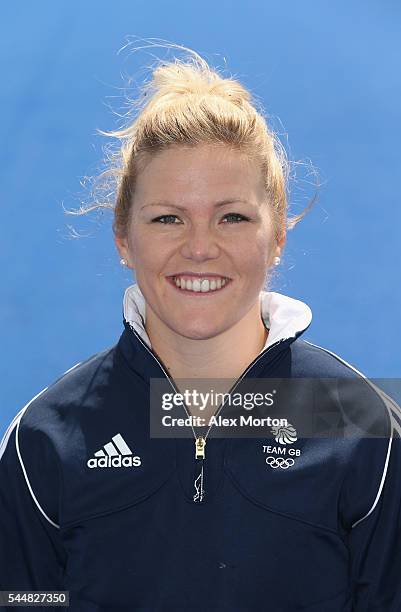 Kirsty Mackay of Team GB during the Announcement of Hockey Athletes Named in Team GB for the Rio 2016 Olympic Games at the Bisham Abbey National...