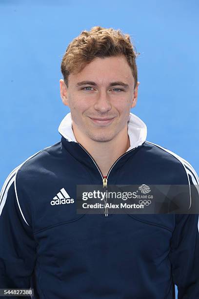 Harry Martin of Team GB during the Announcement of Hockey Athletes Named in Team GB for the Rio 2016 Olympic Games at the Bisham Abbey National...