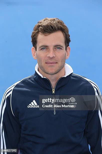 Alistair Brogdon of Team GB during the Announcement of Hockey Athletes Named in Team GB for the Rio 2016 Olympic Games at the Bisham Abbey National...