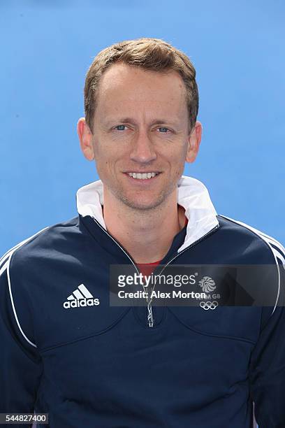 Daniel Fox of team GB during the Announcement of Hockey Athletes Named in Team GB for the Rio 2016 Olympic Games at the Bisham Abbey National Sports...