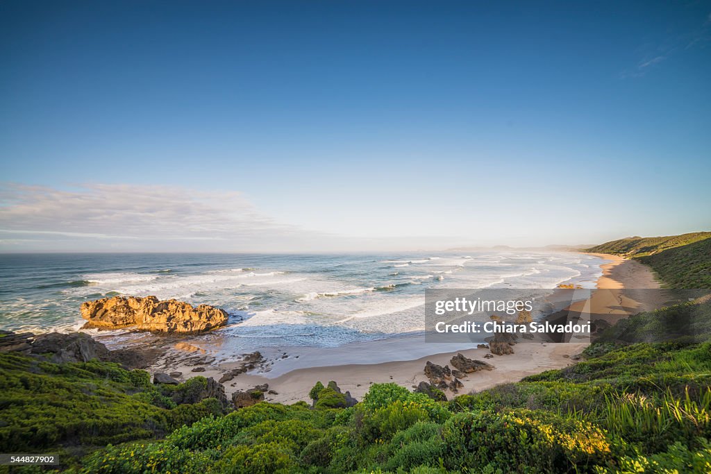 The ocean view form the village of Brenton near Knysna, South Africa