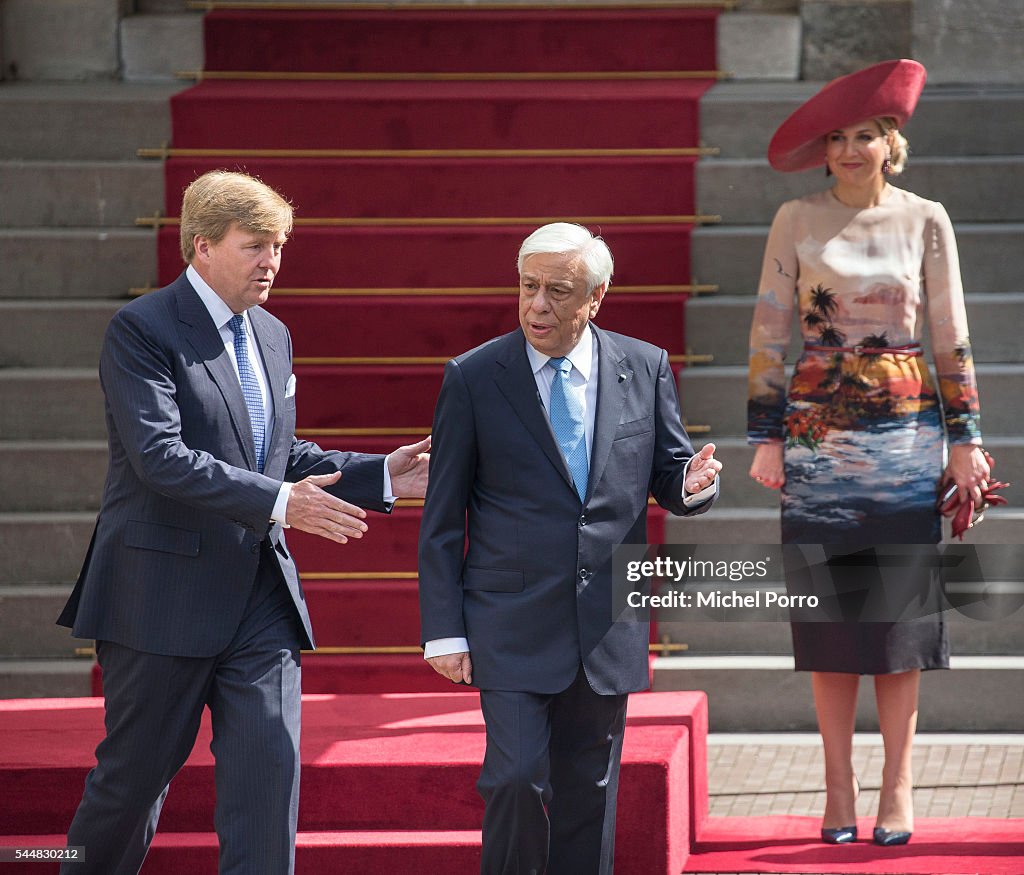 President Prokopis Pavlopoulos of Greece Visits The Netherlands