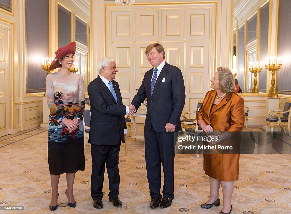 President Prokopis Pavlopoulos of Greece Visits The Netherlands