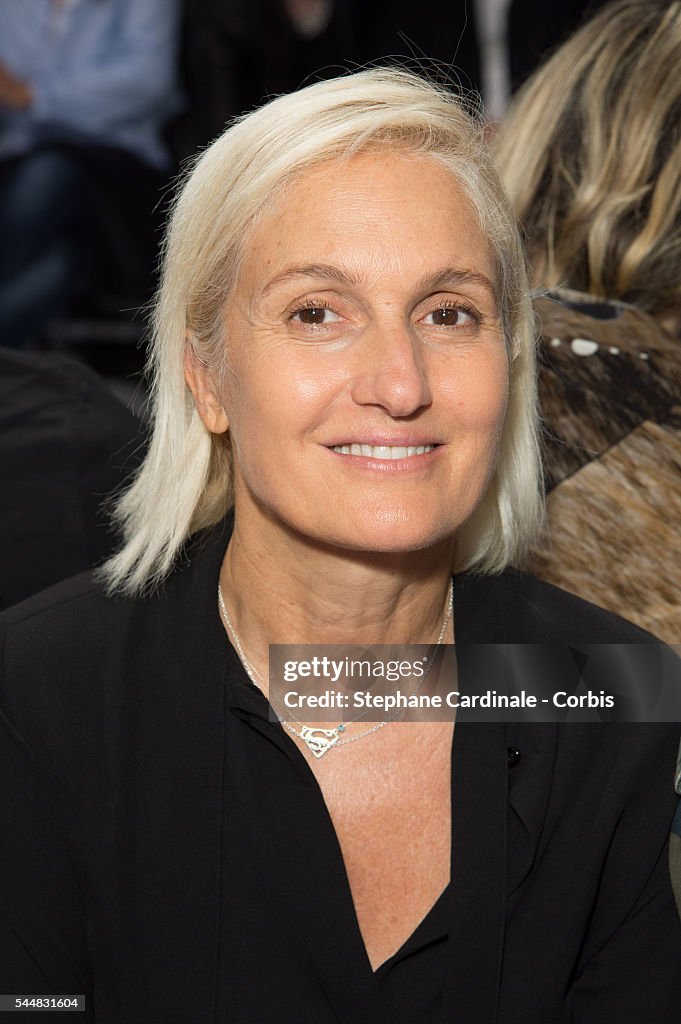 Schiaparelli : Front Row - Paris Fashion Week : Haute Couture F/W 2016-2017
