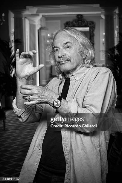 Italian jazz trumpeter Enrico Rava is photographed for Self Assignment on June 6, 2016 in Bologna, Italy.