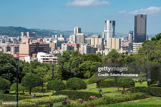 far off view of pretoria - african city stock pictures, royalty-free photos & images