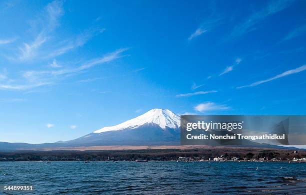 mt. fuji - yamanashi prefecture stock pictures, royalty-free photos & images