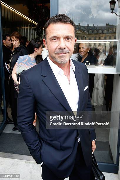 Olivier Widmaier Picasso attends the Repossi Vendome Flagship Store Inauguration at Place Vendome on July 4, 2016 in Paris, France.