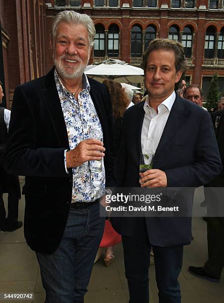 Matthew Kelly attends the Olivier Awards Summer Party in celebration of the new exhibition "Curtain Up" at The V&A on July 4, 2016 in London, England.
