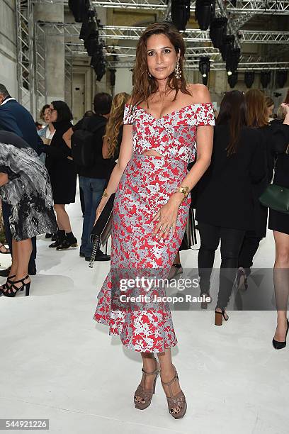 Astrid Munoz attends the Giambattista Valli Haute Couture Fall/Winter 2016-2017 show as part of Paris Fashion Week on July 4, 2016 in Paris, France.