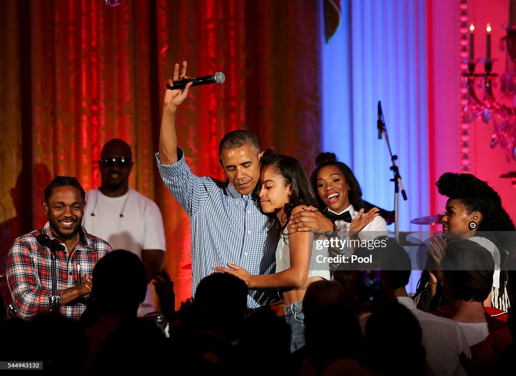 Malia Obama Celebrates 18th Birthday At White House July Fourth Party