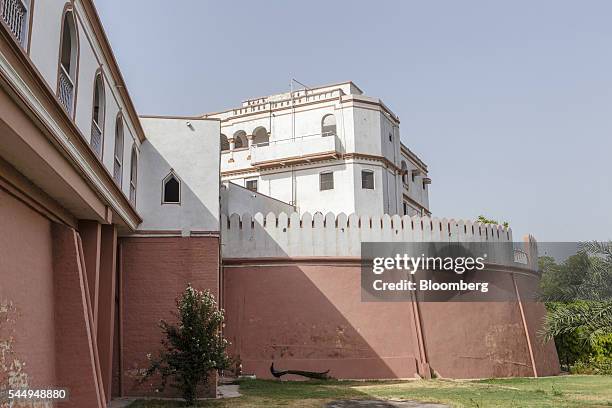 Landowner Kunwar Vikram Jeet Singh's mansion stands in Kuchesar, Uttar Pradesh, India, on Tuesday, May 24, 2016. Singh is one of thousands of rich...