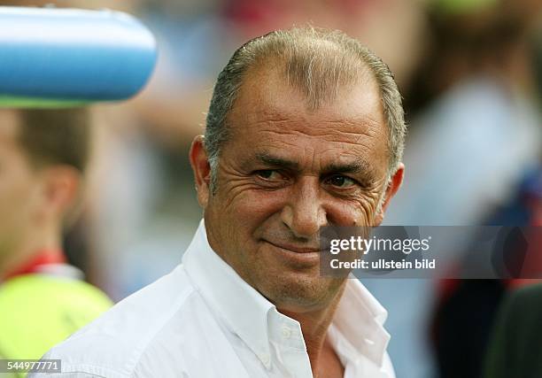 Switzerland - Basel: UEFA EURO 2008 - Semi-Final, Germany v Turkey 3:2 - Turkish national team coach Fatih Terim