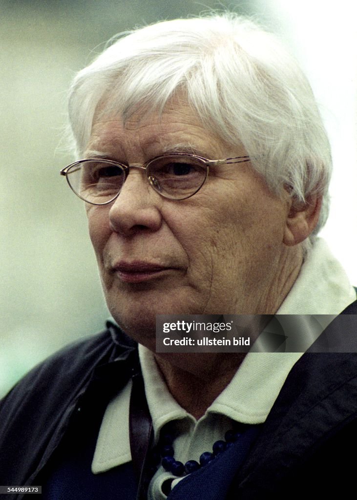 Wehner, Greta - Widow of the late politician Herbert Wehner, Germany