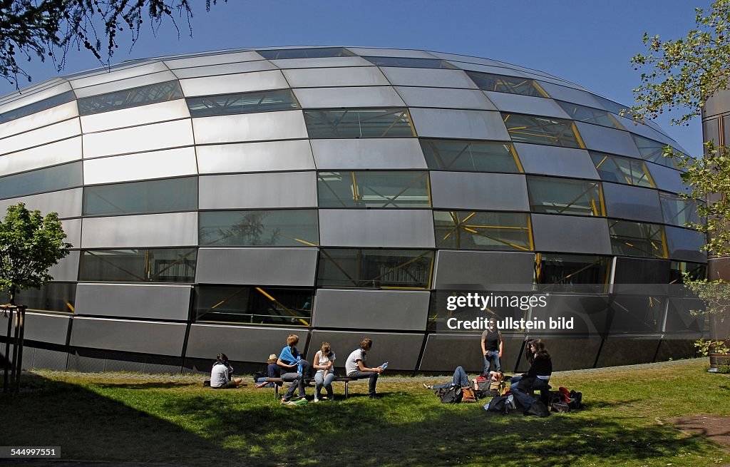 Germany - Berlin - Zehlendorf (Steglitz-Zehlendorf): Philological Library of the Freie Universitaet Berlin