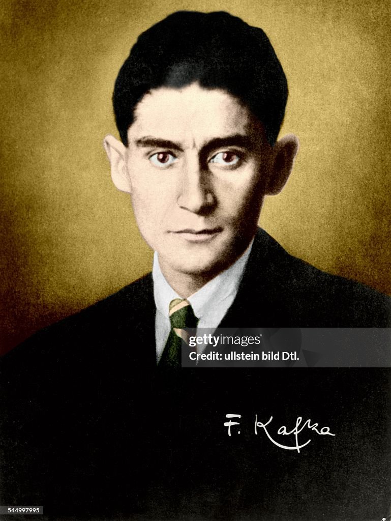Franz KAFKA - Portrait, October 1923