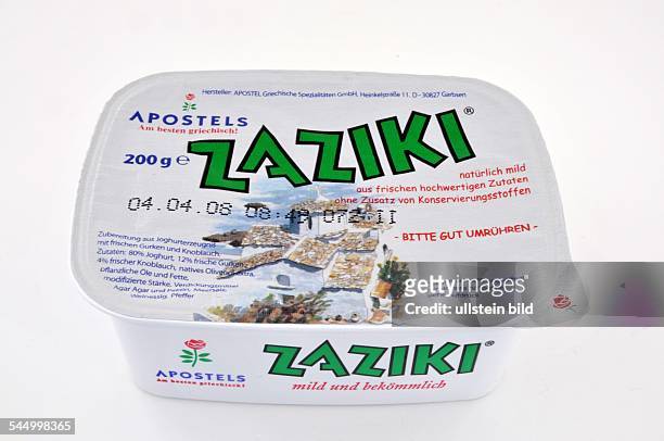 Germany - : tzatziki greek curd cheese