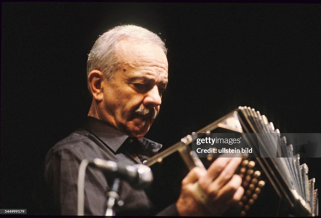 Piazzolla, Astor Pantaleon - Musician, Composer, Bandoneon, Tango Nuevo, Argentina - performing at the North Sea Jazz Festival in Den Haag, Netherlands - 01.10.1984