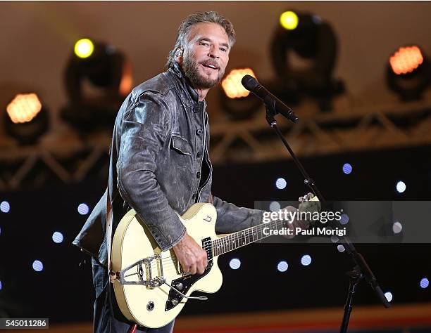 Singer/songwriter Kenny Loggins performs at A Capitol Fourth concert at the U.S. Capitol, West Lawn, on July 4, 2016 in Washington, DC.