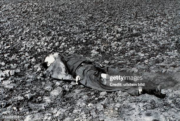 Germany - Berlin - Berlin: escape attempt by Karl-Heinz Fischer from the GDR. He was injured by a Soviel Anti-personnel mine type PMN and bled to...