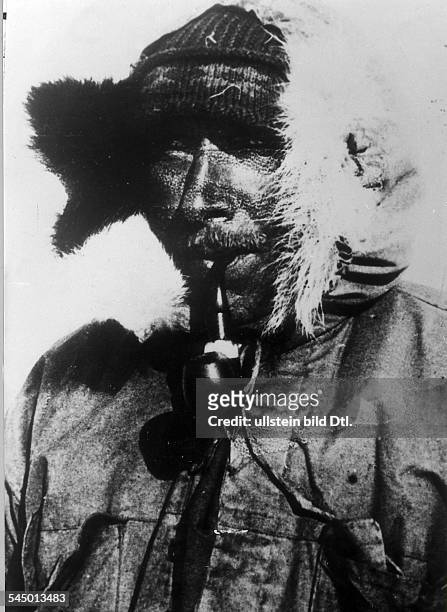German geophysicist and meteorologist. Photographed on his final expedition to Greenland, November 1930.